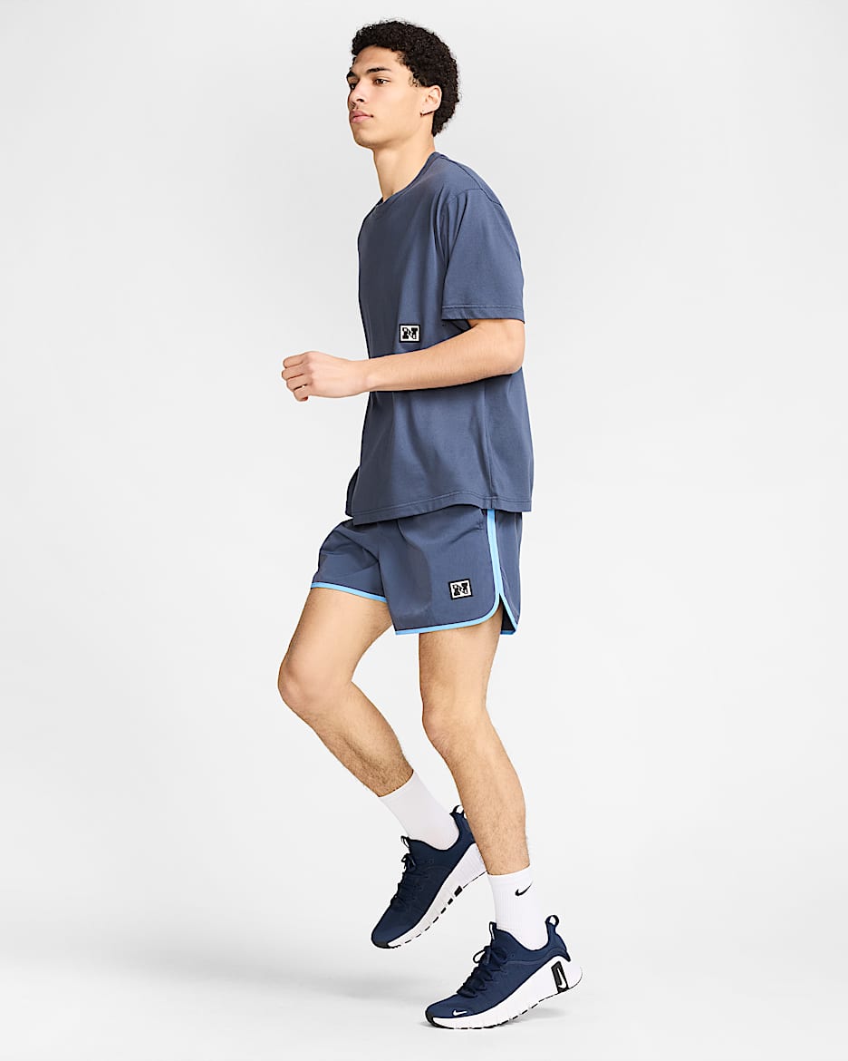 Nike thunder blue shorts top